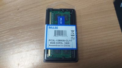 Лот: 19865327. Фото: 1. SO-DDR3 8gb 1600mhz (DDR3L PC12800... Оперативная память