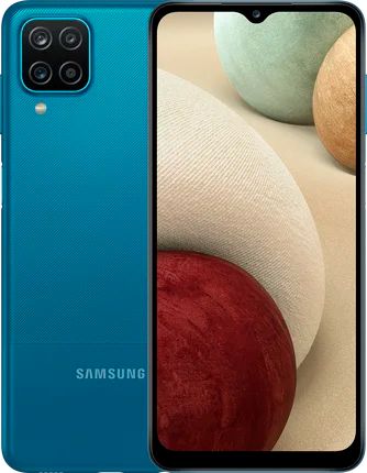 Лот: 19112279. Фото: 1. Samsung Galaxy A12 4/64GB Blue. Смартфоны