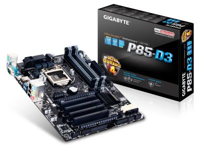 Лот: 6911336. Фото: 1. gigabyte ga-p85-d3 rev 2.0 (материнская... Материнские платы