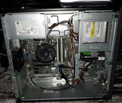 Лот: 17434656. Фото: 1. HP EliteDesk 800 G1 Tower + Монитор... Компьютеры в сборе