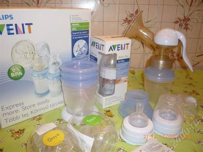 Лот: 474630. Фото: 1. Молокоотсос "Avent". Другое (дети растут)