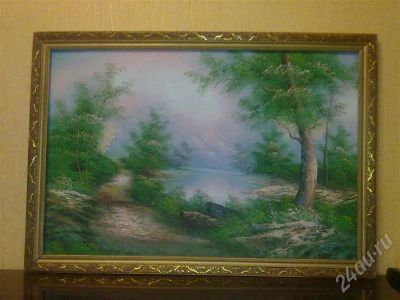 Лот: 657506. Фото: 1. Продам картину ( масло на холсте... Аксессуары