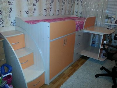 Лот: 4671318. Фото: 1. Детский спальный модуль. Детские кровати и кроватки