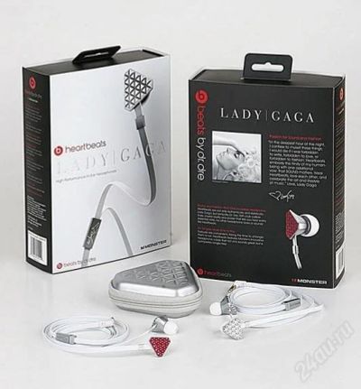 Лот: 1639416. Фото: 1. Наушники Monster Lady Gaga (Копия... Красноярск