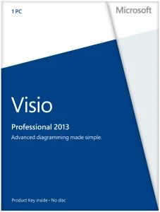 Лот: 5035061. Фото: 1. Microsoft Visio Professional 2013. Системные