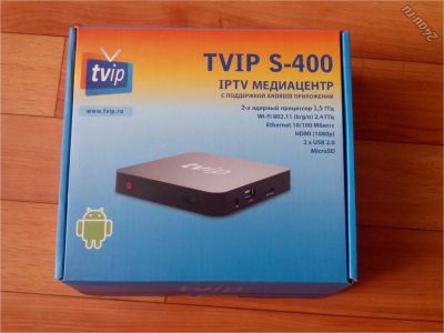 Лот: 7187231. Фото: 1. tvip s400 ( TV - приставка ). Цифровое, спутниковое ТВ