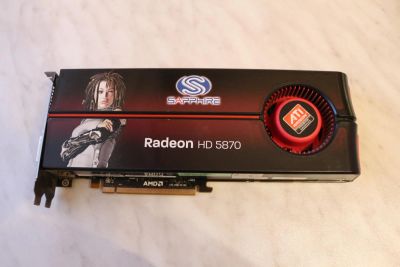 Лот: 4574623. Фото: 1. Sapphire Radeon HD 5870 850Mhz... Видеокарты