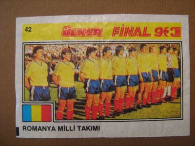 Лот: 7428020. Фото: 1. Старый вкладыш. Футбол 6. Наклейки, карточки, вкладыши