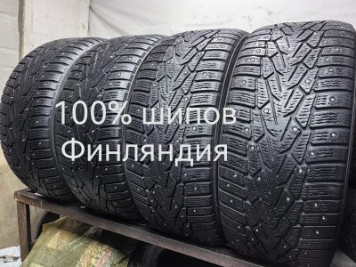 Лот: 21220960. Фото: 1. 245/45R18 100T Nokian Hakkapeliitta... Шины