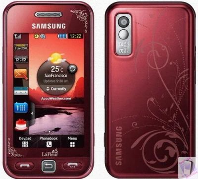 Лот: 3284914. Фото: 1. Телефон Samsung S5230 La Fleur... Кнопочные мобильные телефоны