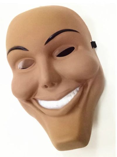 Лот: 11764738. Фото: 1. Маска улыбающееся лицо из фильма... Карнавальные маски, шляпы, аксессуары