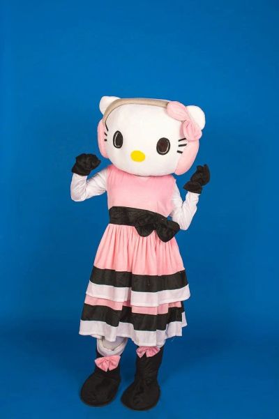 Лот: 15648691. Фото: 1. Кукла ростовая Hello Kitty. Праздничный декор