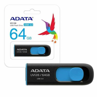 Лот: 20498299. Фото: 1. USB Флешка 64GB A-Data DashDrive... USB-флеш карты