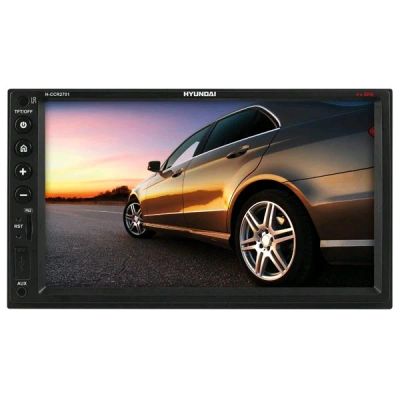 Лот: 12792807. Фото: 1. USB-Автомагнитола 2-din Hyundai... Автомагнитолы
