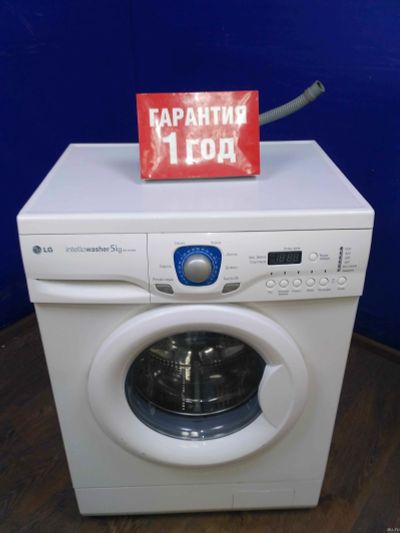 Лот: 13876467. Фото: 1. Стиральная машина lg wd 10150n... Стиральные машины