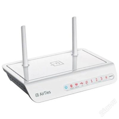 Лот: 1432613. Фото: 1. Беспроводной маршрутизатор AirTies... WiFi, Bluetooth адаптеры