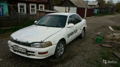 Лот: 7569875. Фото: 1. Toyota Sprinter, 1992. Автомобили