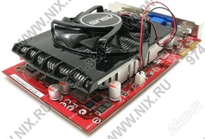 Лот: 239642. Фото: 1. Asus HD4670 (EAH4670/DI/1GD3). Видеокарты