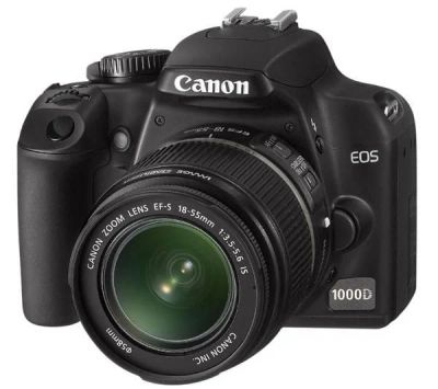 Лот: 2455966. Фото: 1. Canon EOS 1000D Kit (Кэнон 1000... Цифровые зеркальные