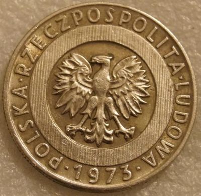 Лот: 8932670. Фото: 1. 20 злотых 1973 Польша. Европа