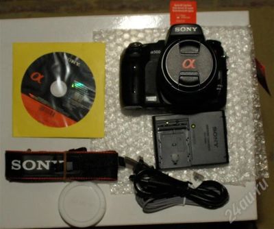 Лот: 413258. Фото: 1. Sony Alpha DSLR-A500 Kit. Цифровые зеркальные