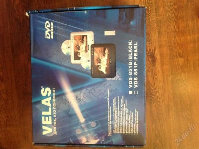 Лот: 2767021. Фото: 1. Velas DVD проигрыватель в идеальным... DVD, Blu-Ray плееры