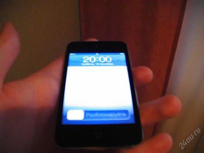 Лот: 1184846. Фото: 1. Ipod touch 4g 8gb в отличном состоянии... Плееры