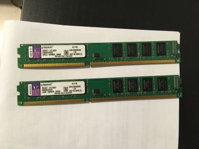 Лот: 16670526. Фото: 1. DDR3 8Gb 2*4Gb Kingston KVR1333D3N9... Оперативная память