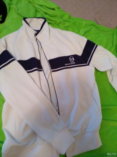 Лот: 13347311. Фото: 1. олимпийка sergio tacchini. Свитеры, толстовки, худи
