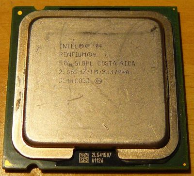 Лот: 11540498. Фото: 1. Процессор Intel Pentium 4 2.66GHz... Процессоры