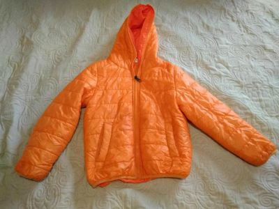 Лот: 11405596. Фото: 1. Куртка оранжевая. Верхняя одежда