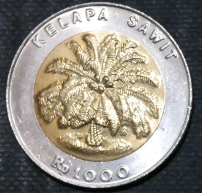 Лот: 12630815. Фото: 1. Экзотика с рубля (15930) Индонезия. Остальные страны