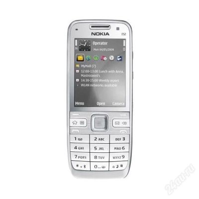 Лот: 2768420. Фото: 1. Nokia E52 White!! Гарантия! Новый... Смартфоны