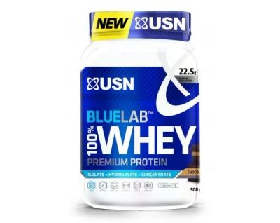 Лот: 18820273. Фото: 1. USN BLUE LAB 100% whey premium... Спортивное питание, витамины