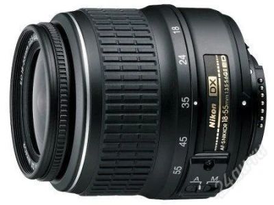 Лот: 833883. Фото: 1. Nikkor AF-S DX ED 18-55mm 1:3... Объективы