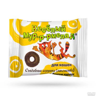 Лот: 18042033. Фото: 1. МУР-р-рмелад лакомство для кошечек... Корма