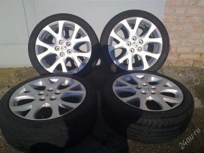 Лот: 1292809. Фото: 1. колеса оригинал Mazda 6 sport. Шины на дисках