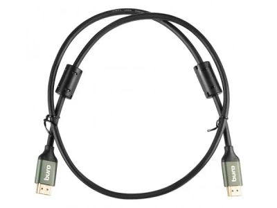 Лот: 21361413. Фото: 1. Кабель Buro HDMI 2.1 GOLD, 1м. Шнуры, кабели, разъёмы