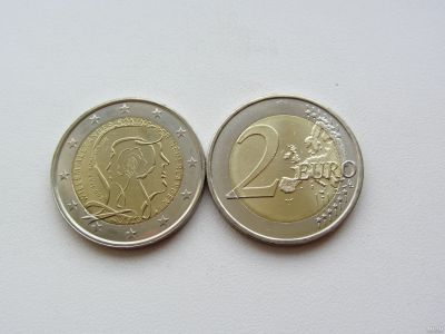 Лот: 13513250. Фото: 1. Нидерланды 2 евро 2013 " 200 лет... Европа