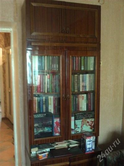 Лот: 1837823. Фото: 1. Шкаф книжный - цена договорная... Гостиные, стенки, горки