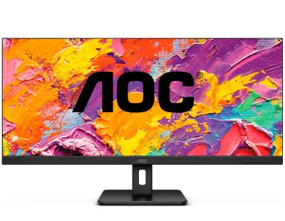Лот: 20090227. Фото: 1. Монитор AOC U34E2M черный 34". ЖК-мониторы