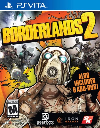Лот: 6243833. Фото: 1. Borderlands ps VITA. Игры для консолей