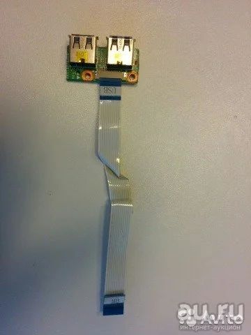Лот: 8877288. Фото: 1. Плата usb для ноутбука hp dv6-2019er. Платы расширения, контроллеры, доп. порты