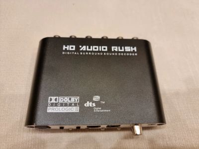 Лот: 19489218. Фото: 1. Звуковой адаптер 5.1 DTS с оптики... WiFi, Bluetooth адаптеры