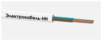 Лот: 21574808. Фото: 1. Кабель ПВС 2х0.75, белый, Электрокабель... Провода, кабели