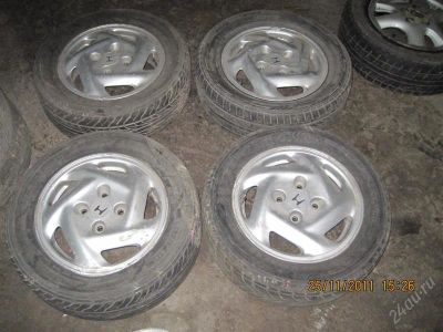 Лот: 1762535. Фото: 1. диски honda 4*100 4 штуки с рубля. Диски
