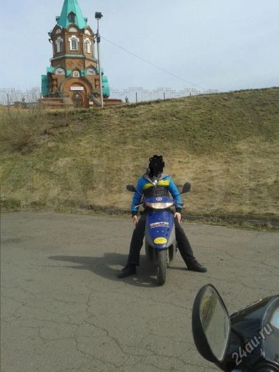 Лот: 5831274. Фото: 1. Мопед Honda Dio af34. Мотороллеры, мопеды