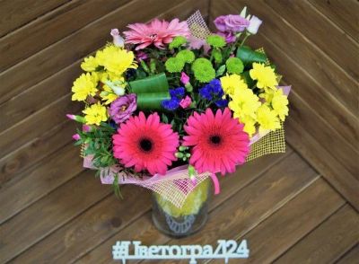 Лот: 7548442. Фото: 1. Цветы . Букет от Цветограда... Свежие цветы