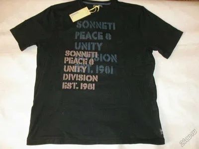 Лот: 5918559. Фото: 1. Футболка Sonneti Англия р.XL(50... Футболки, поло