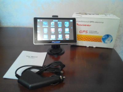 Лот: 3074745. Фото: 1. Навигатор Pioneer 5", Навител... GPS-навигаторы